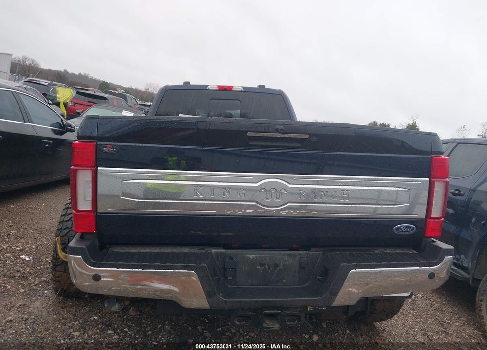 2022 FORD F-350 KING RANCH VIN: 1FT8W3DT7NED88488