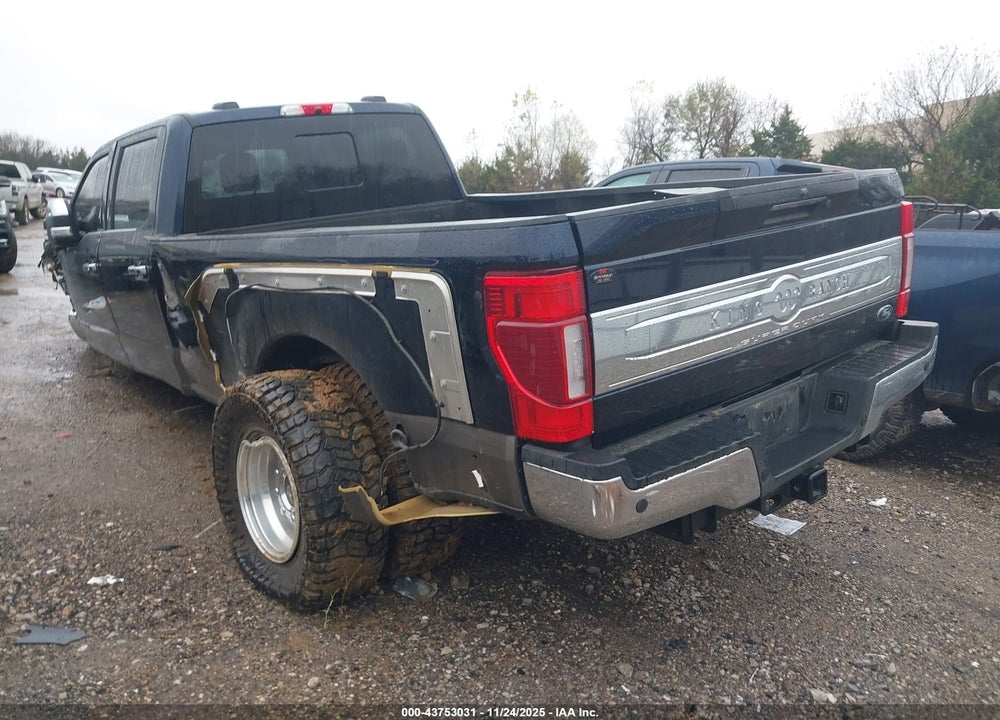 2022 FORD F-350 KING RANCH VIN: 1FT8W3DT7NED88488