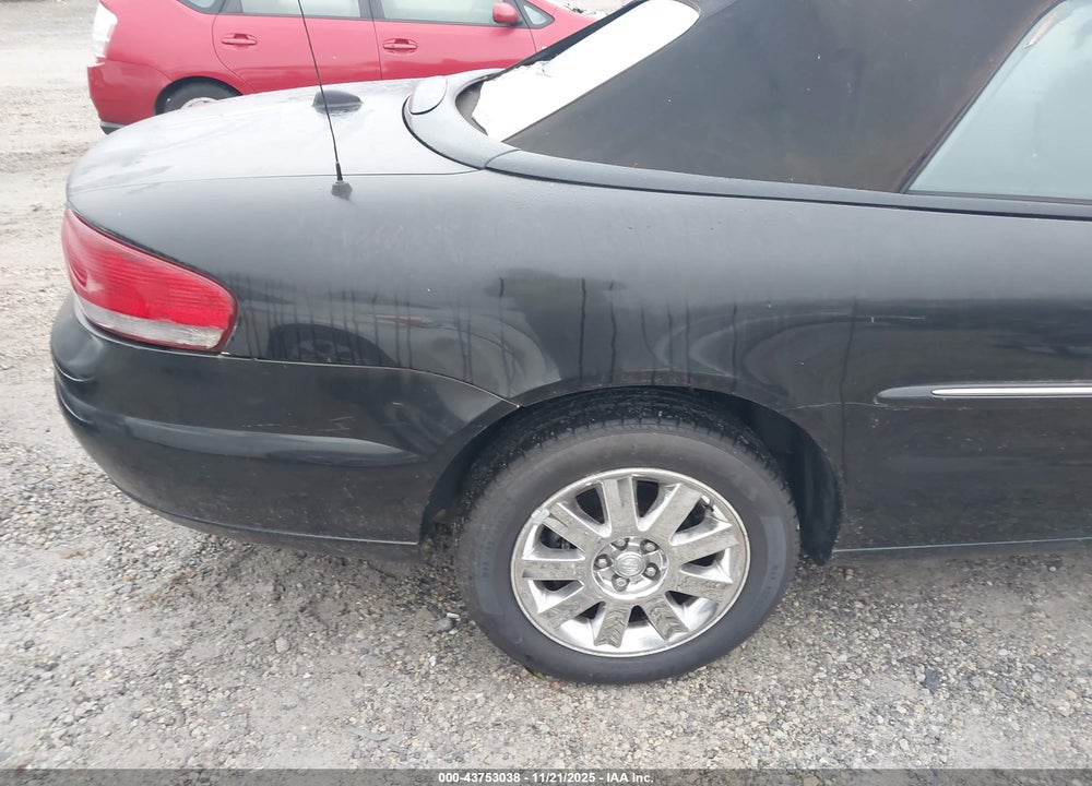 2005 CHRYSLER SEBRING LIMITED VIN: 1C3EL65R35N516732