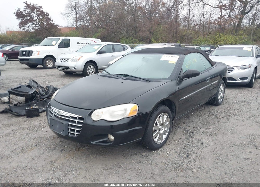 2005 CHRYSLER SEBRING LIMITED VIN: 1C3EL65R35N516732