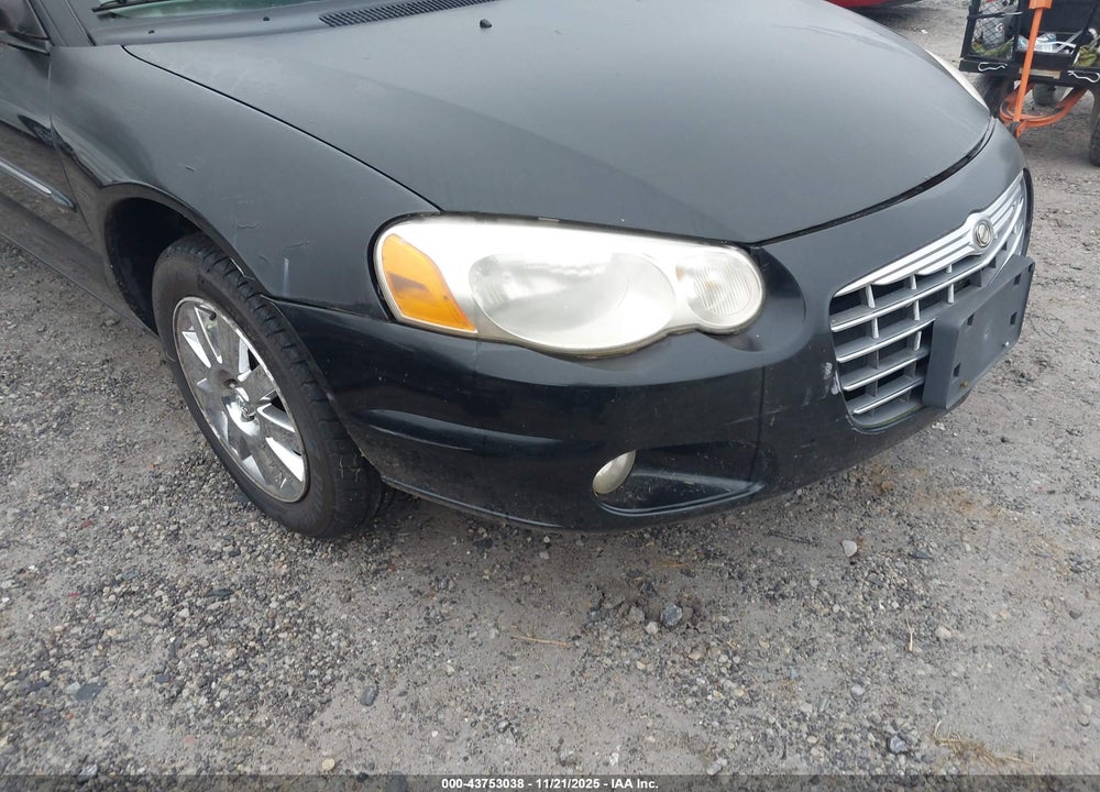 2005 CHRYSLER SEBRING LIMITED VIN: 1C3EL65R35N516732