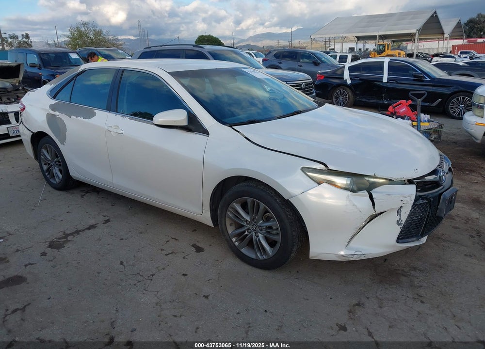 2015 TOYOTA CAMRY SE VIN: 4T1BF1FKXFU023157