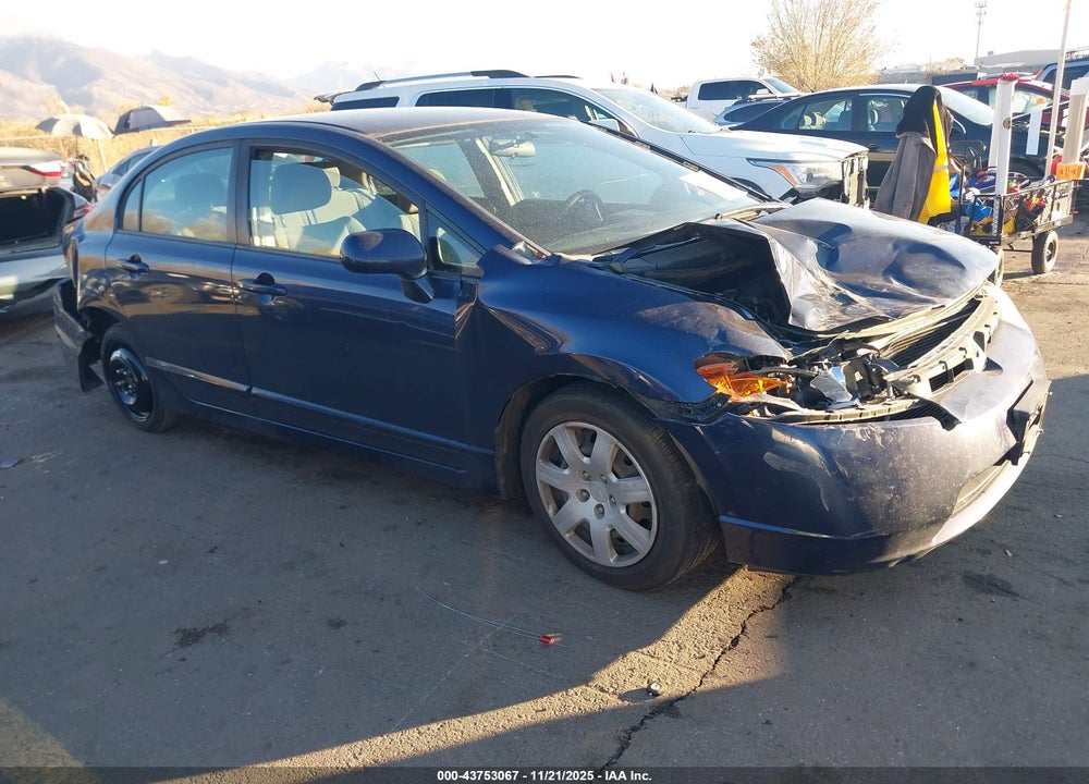 2007 HONDA CIVIC VIN: JHMFA16577S007587