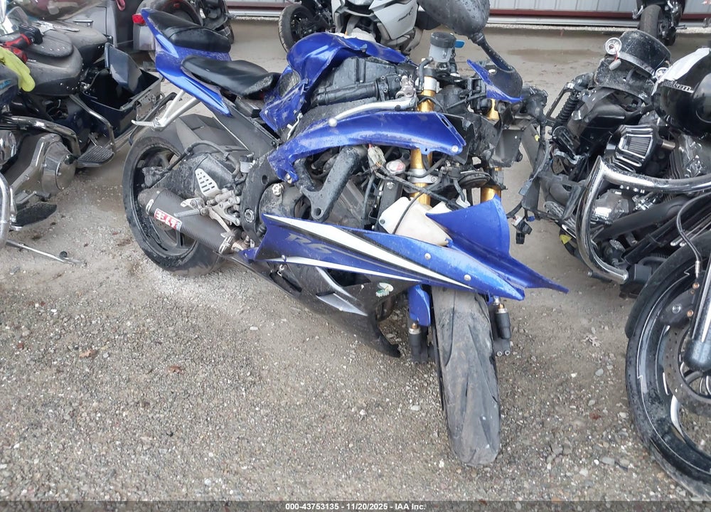 2007 YAMAHA YZFR6 L VIN: JYARJ12YX7A005719