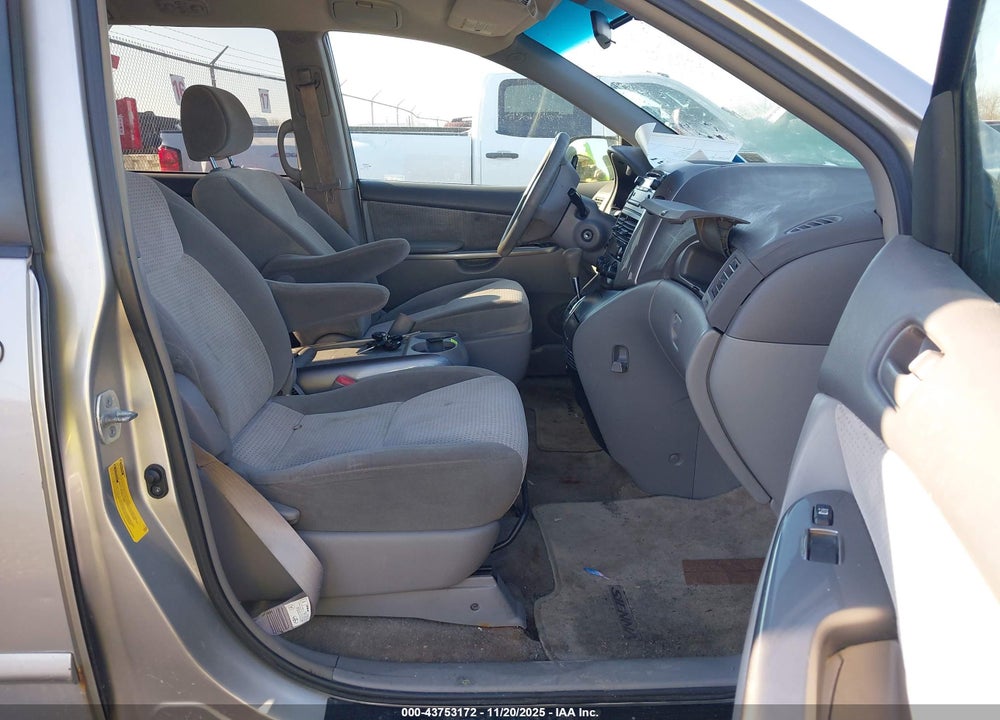 2008 TOYOTA SIENNA LE VIN: 5TDZK23C08S169947
