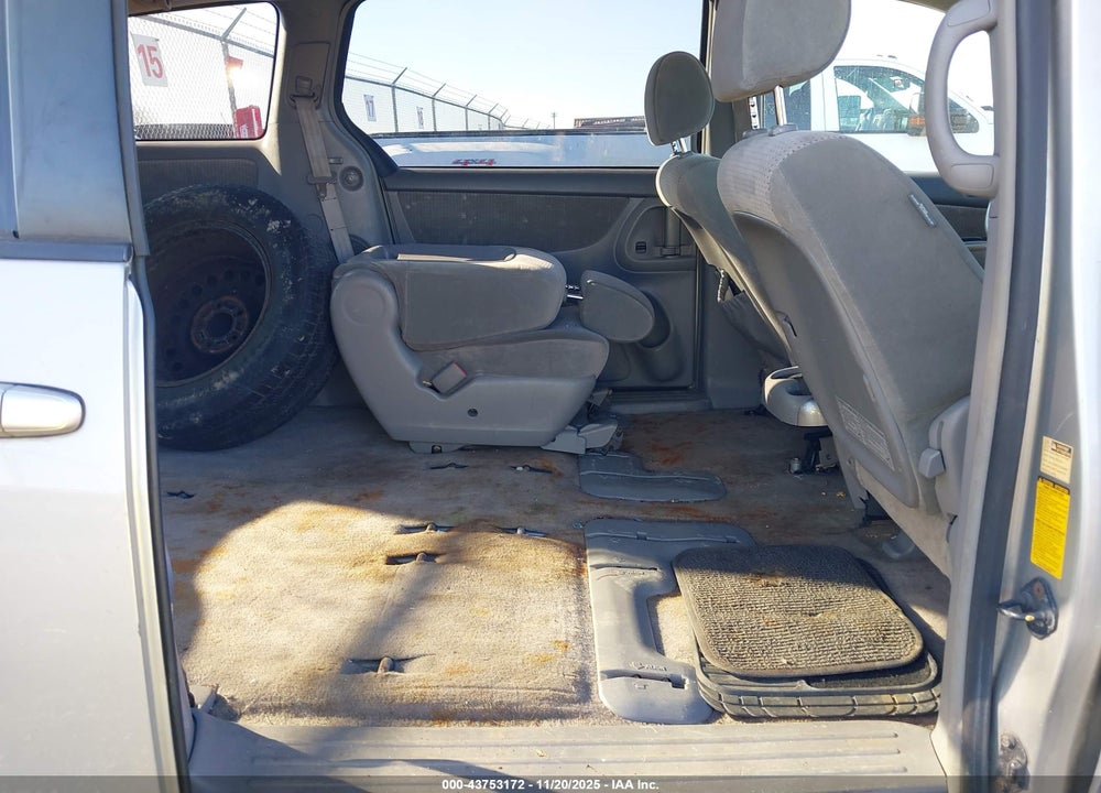 2008 TOYOTA SIENNA LE VIN: 5TDZK23C08S169947
