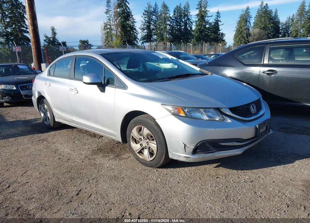 2013 HONDA CIVIC LX VIN: 2HGFB2F50DH572076