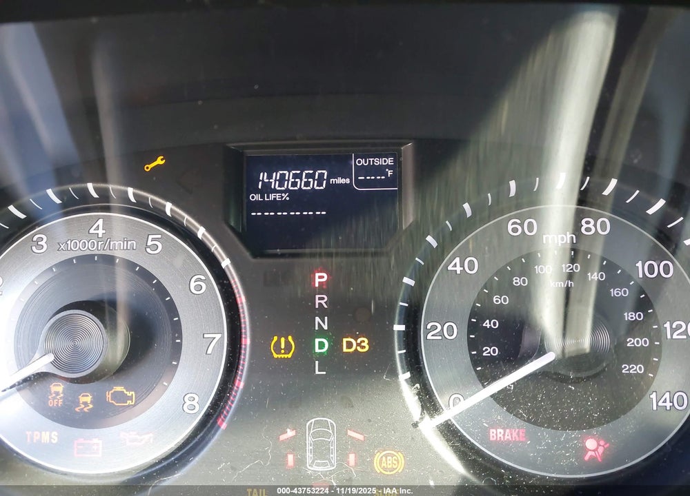 2011 HONDA ODYSSEY EX-L VIN: 5FNRL5H65BB013495
