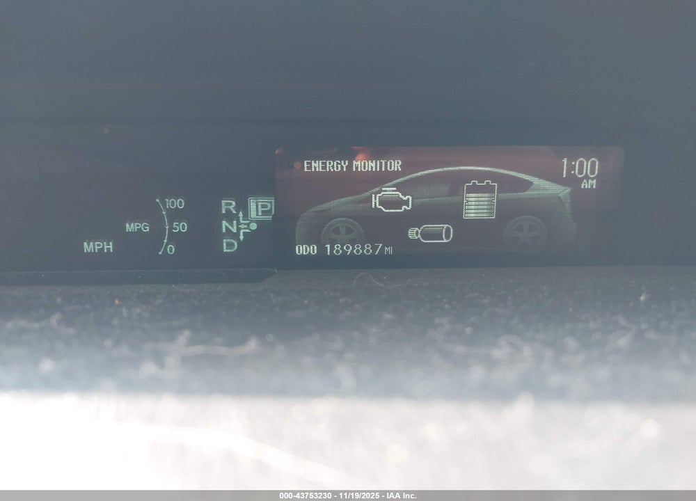 2013 TOYOTA PRIUS FOUR VIN: JTDKN3DU6D1733081