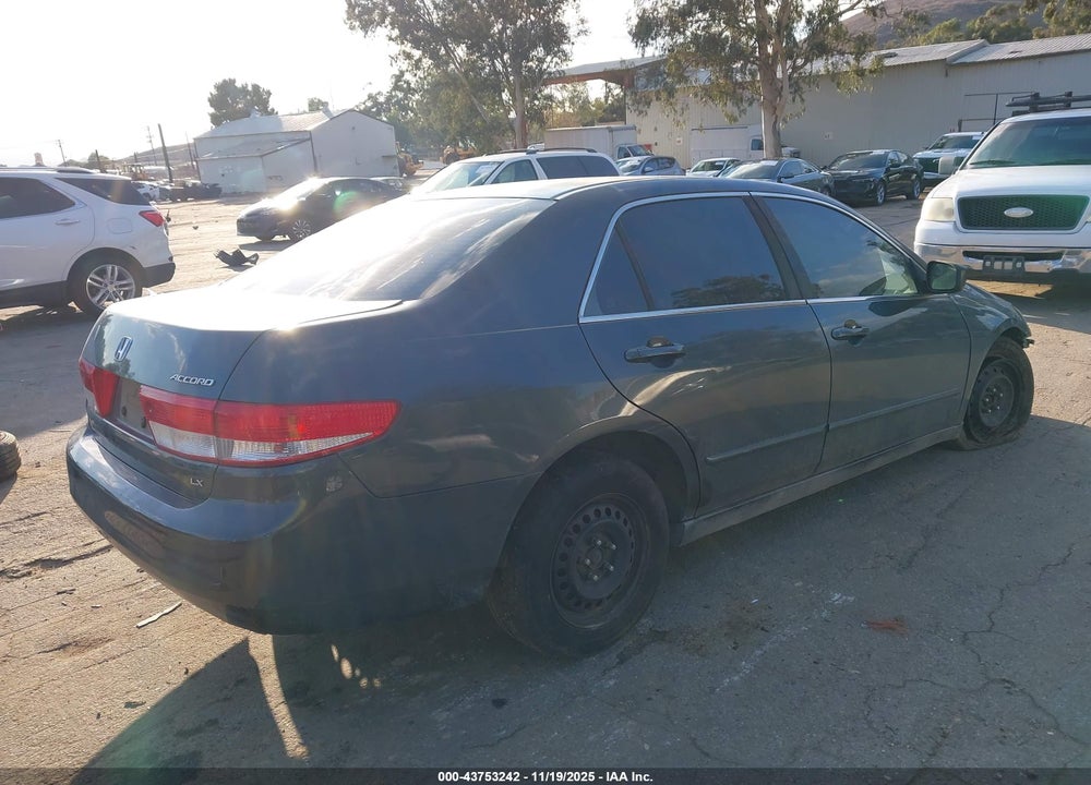 2004 HONDA ACCORD 2.4 LX VIN: 1HGCM56434A004182