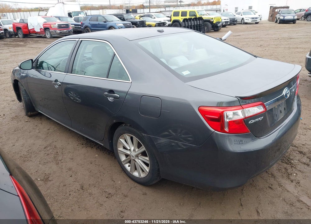 2012 TOYOTA CAMRY HYBRID XLE VIN: 4T1BD1FK3CU003897