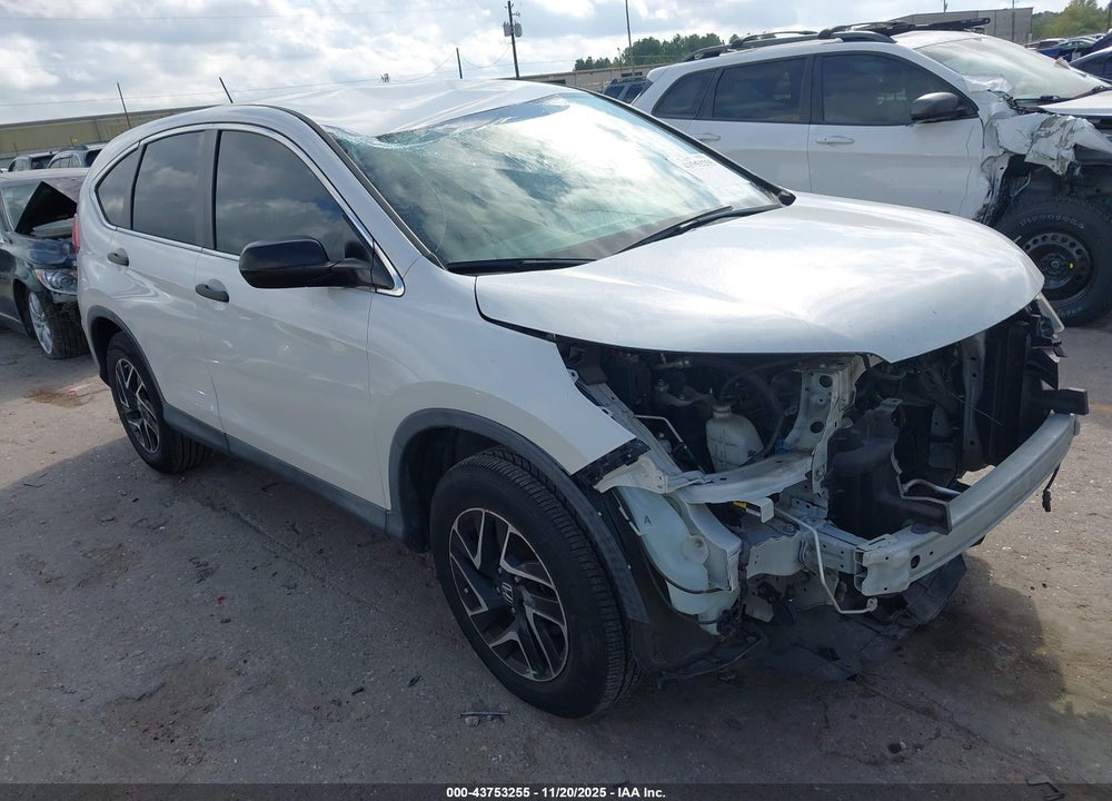 2016 HONDA CR-V SE VIN: 5J6RM3H49GL017354