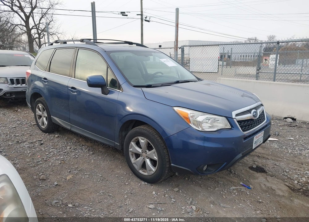 2014 SUBARU FORESTER 2.5I LIMITED VIN: JF2SJAHC7EH551160