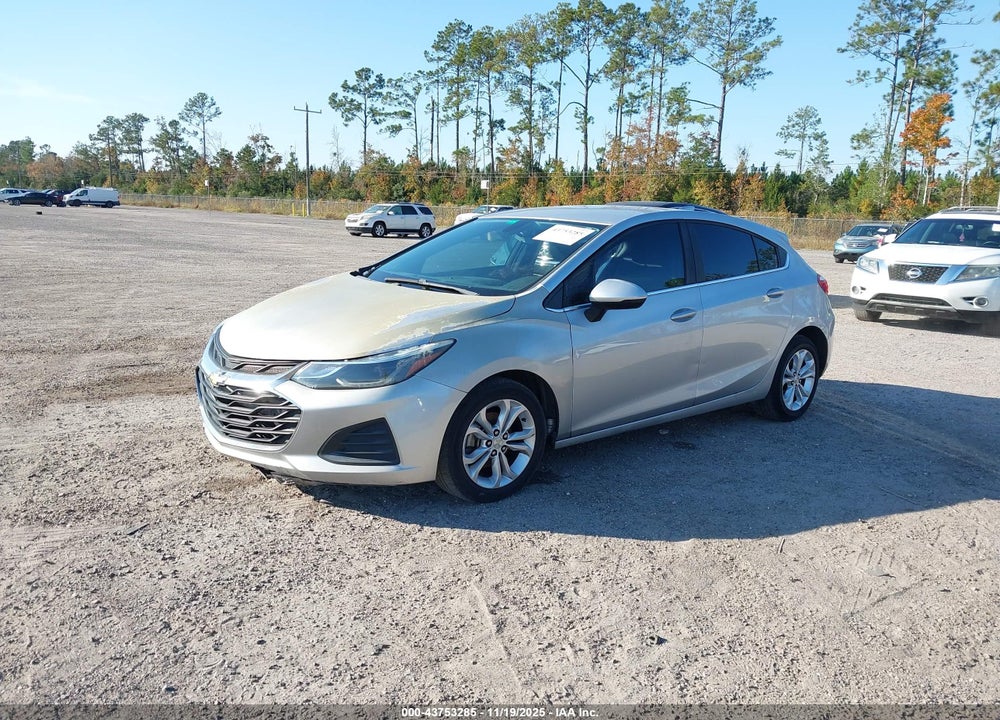 2019 CHEVROLET CRUZE LT VIN: 3G1BE6SM0KS543494