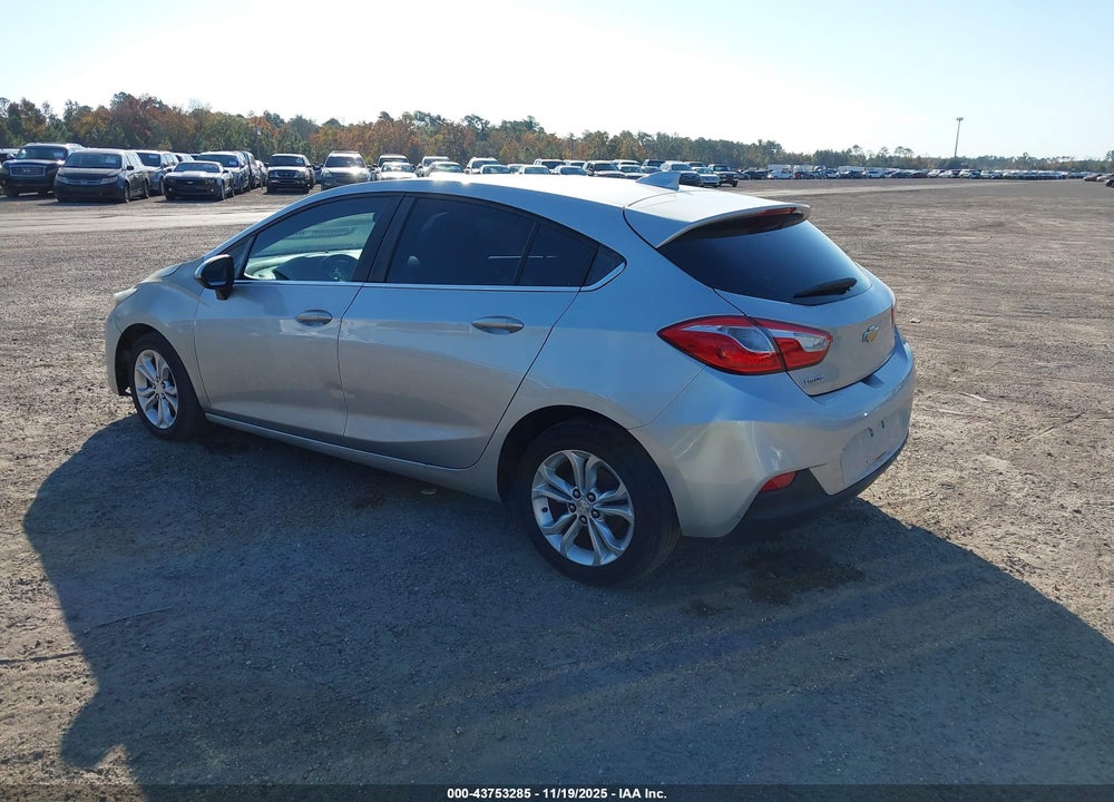 2019 CHEVROLET CRUZE LT VIN: 3G1BE6SM0KS543494