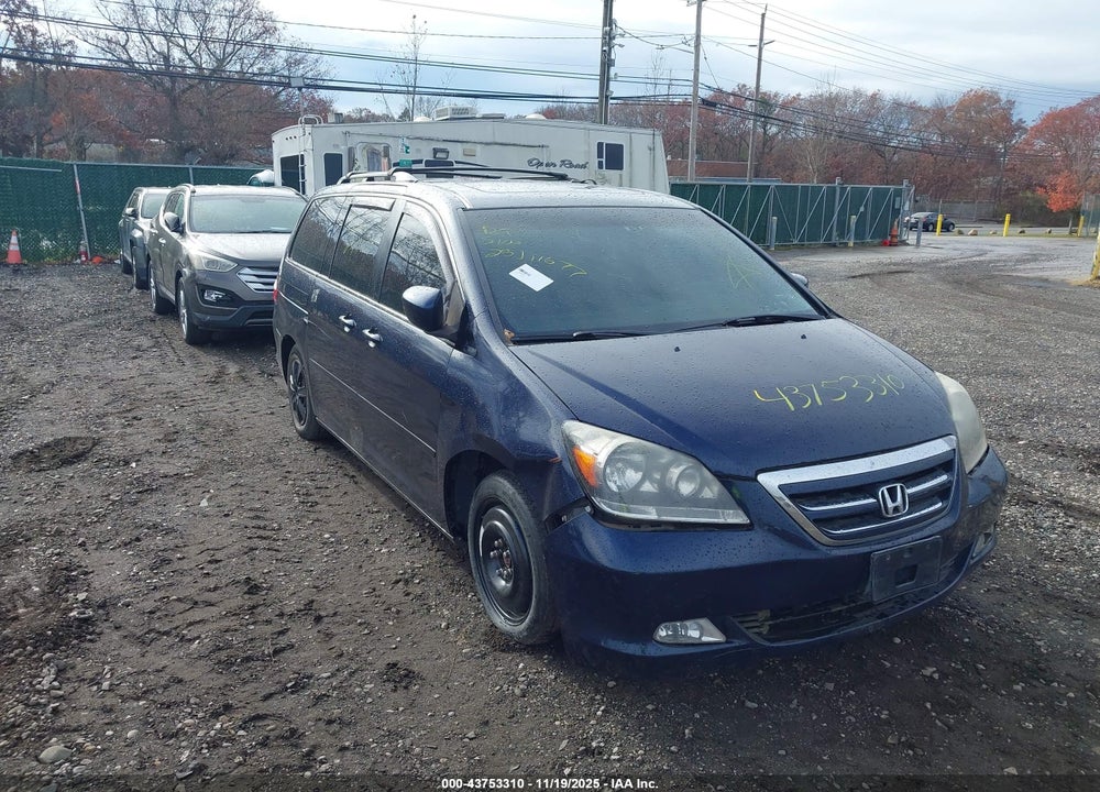 2005 HONDA ODYSSEY EX-L VIN: 5FNRL38725B117864
