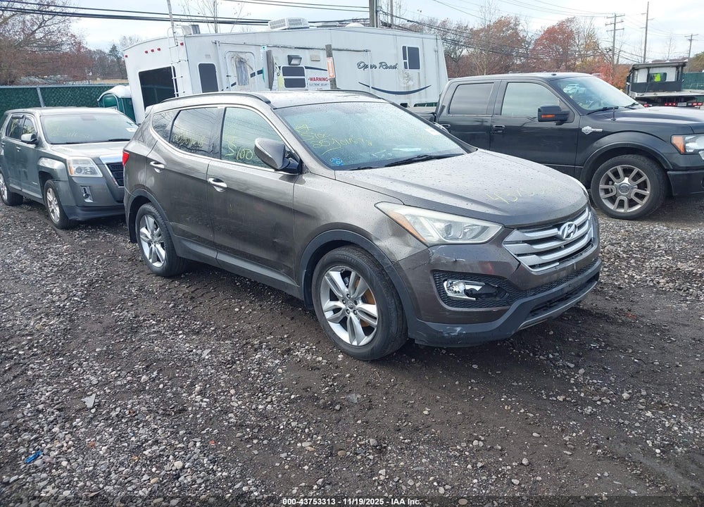 2013 HYUNDAI SANTA FE SPORT 2.0T VIN: 5XYZUDLA9DG051617