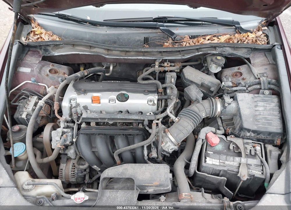 2009 HONDA ACCORD 2.4 LX VIN: 1HGCP26389A140652