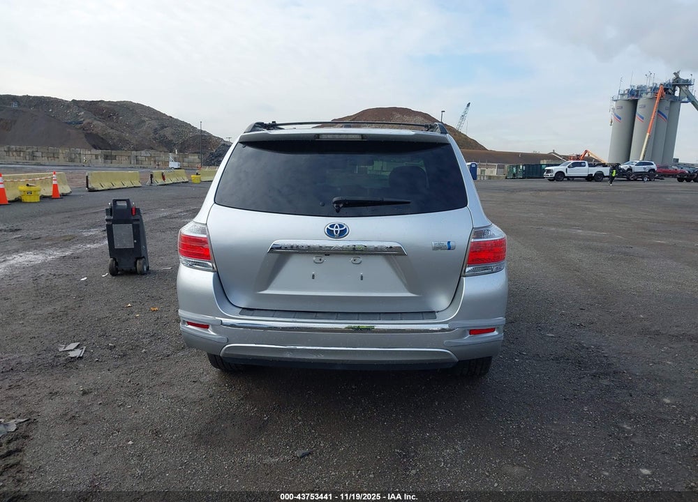 2011 TOYOTA HIGHLANDER HYBRID BASE V6 VIN: JTEBC3EH5B2002376