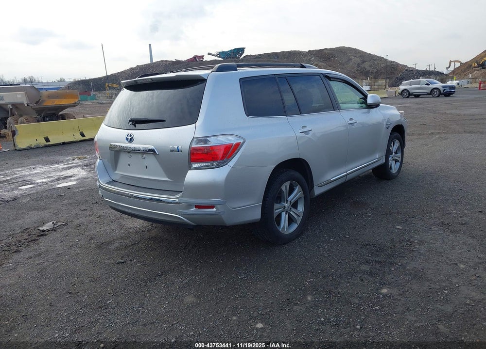 2011 TOYOTA HIGHLANDER HYBRID BASE V6 VIN: JTEBC3EH5B2002376