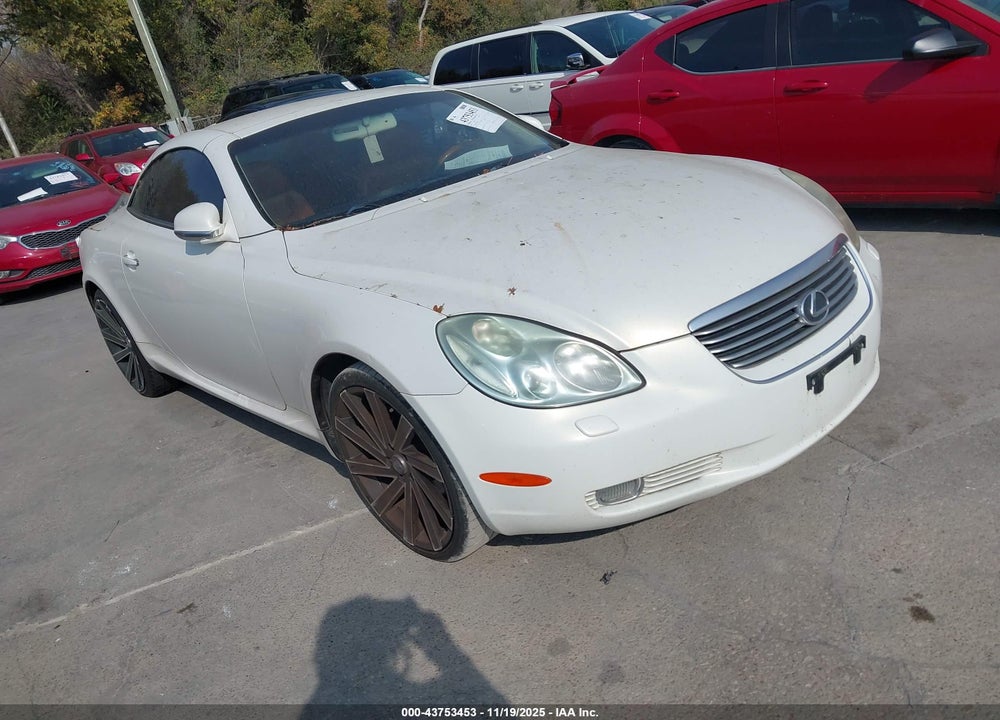 2003 LEXUS SC 430 VIN: JTHFN48Y430039500