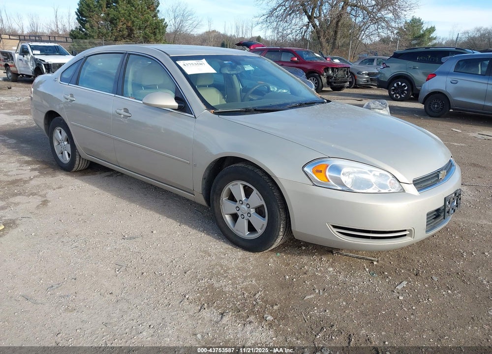 2008 CHEVROLET IMPALA LT VIN: 2G1WT58K389183313