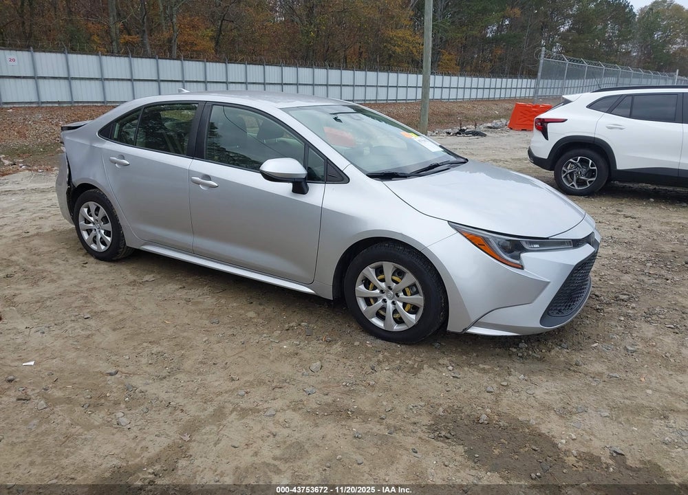 2020 TOYOTA COROLLA LE VIN: JTDEPRAE7LJ062431