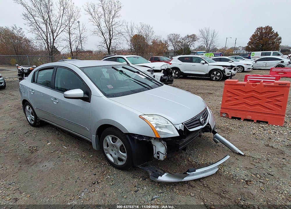 2012 NISSAN SENTRA 2.0 S VIN: 3N1AB6AP5CL650398
