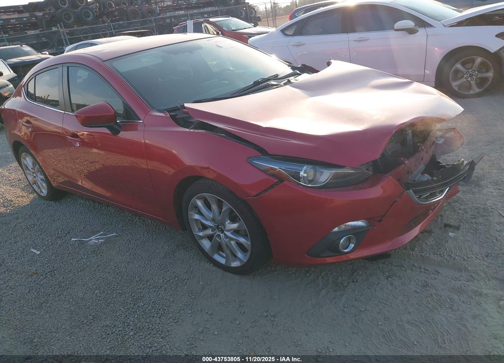 2015 MAZDA 3 S GRAND TOURING VIN: JM1BM1W31F1228158