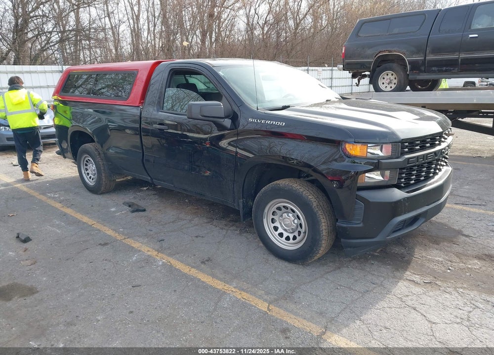 2019 CHEVROLET SILVERADO 1500 WORK TRUCK VIN: 3GCNWAEH6KG297492