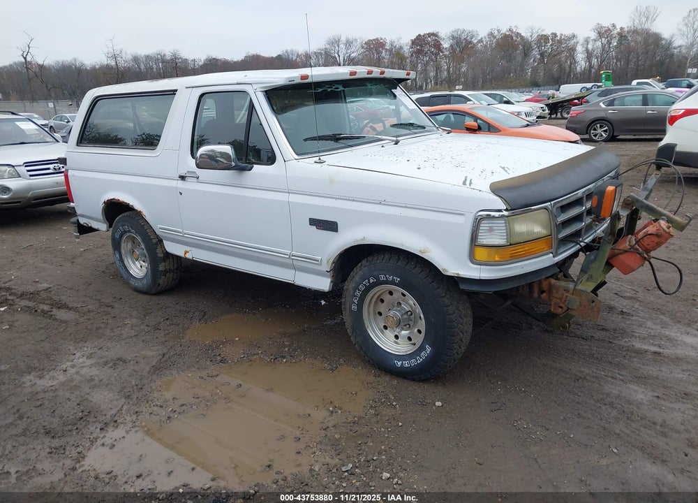 1993 FORD BRONCO U100 VIN: 1FMEU15N0PLA51961