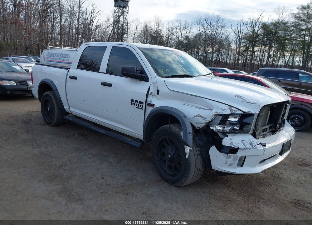 2019 RAM 1500 CLASSIC ST VIN: 1C6RR7KT9KS505319