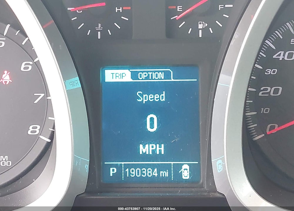 2013 CHEVROLET EQUINOX VIN: 2GNFLGEK4D6293801