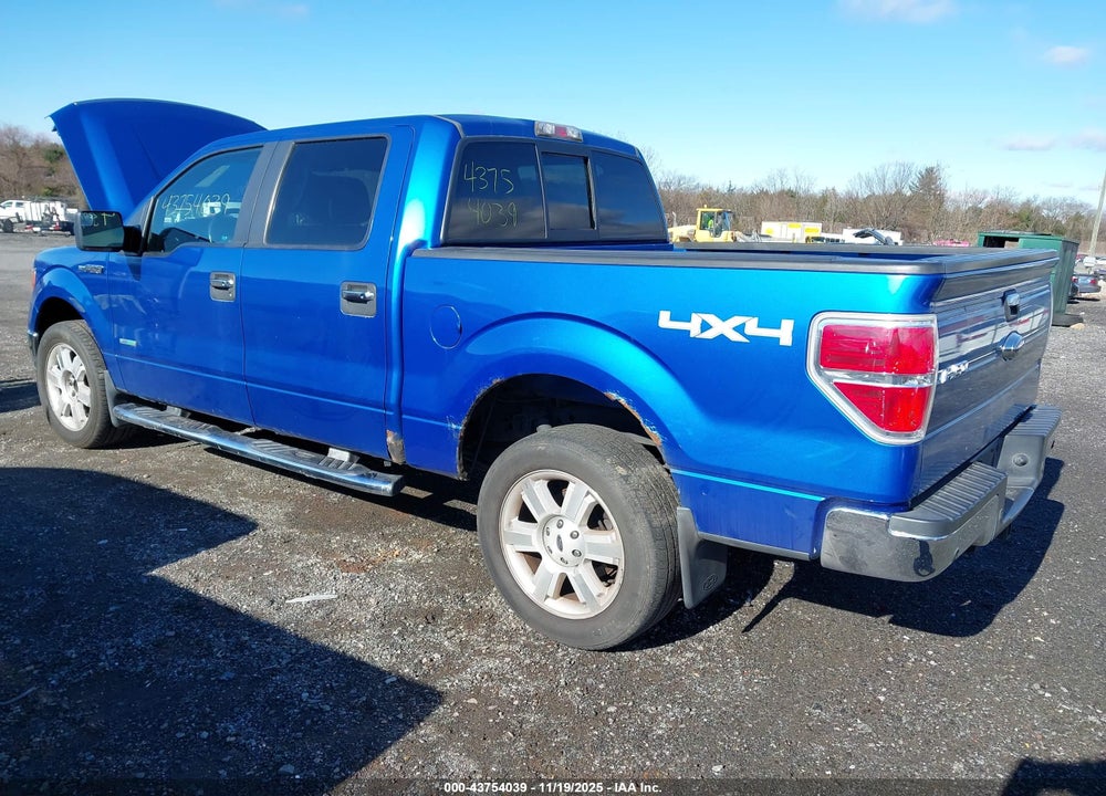 2012 FORD F-150 XLT VIN: 1FTFW1ETXCFB33495