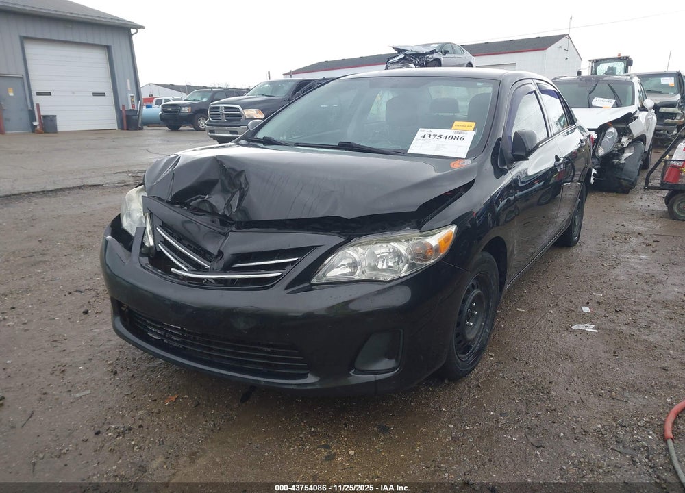 2013 TOYOTA COROLLA LE VIN: 2T1BU4EE8DC967623