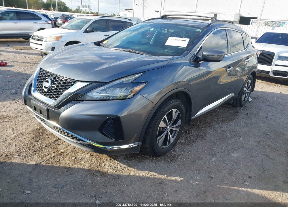 2019 NISSAN MURANO SV VIN: 5N1AZ2MJ4KN118028