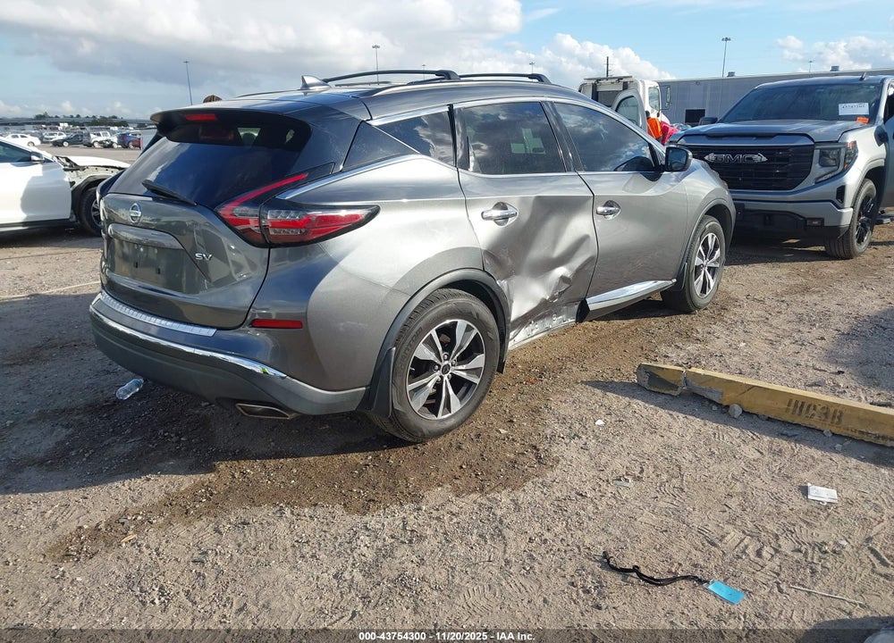 2019 NISSAN MURANO SV VIN: 5N1AZ2MJ4KN118028