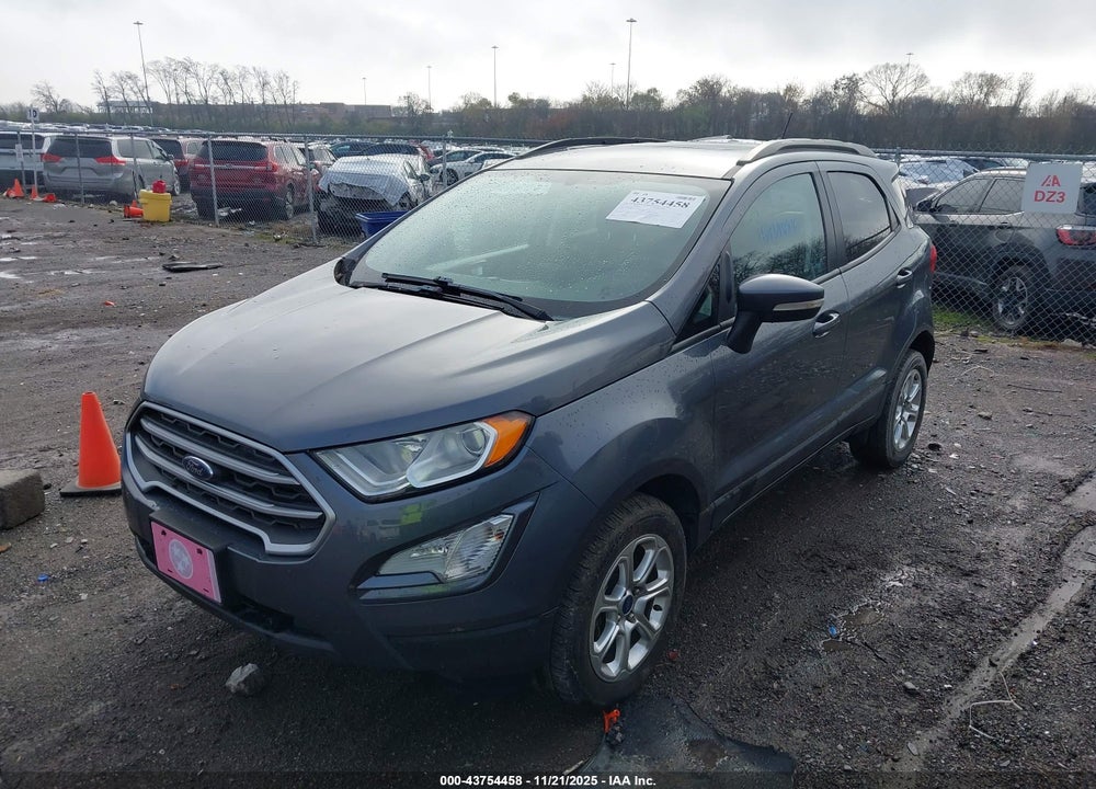 2018 FORD ECOSPORT SE VIN: MAJ6P1UL0JC247511