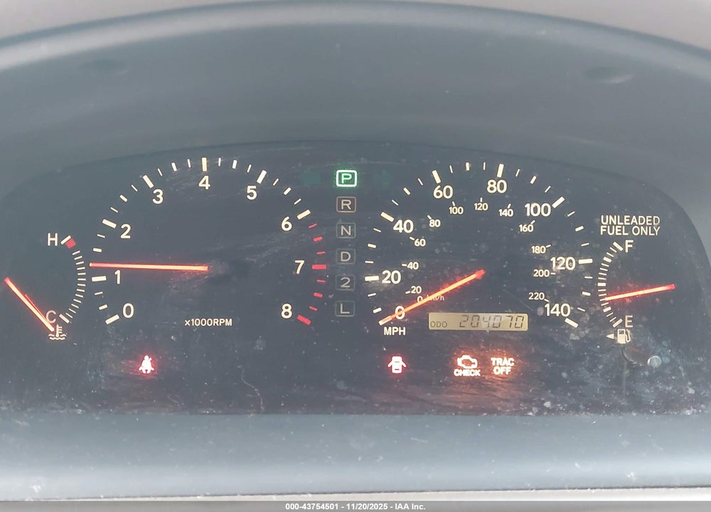 2001 LEXUS ES 300 VIN: JT8BF28G415104191