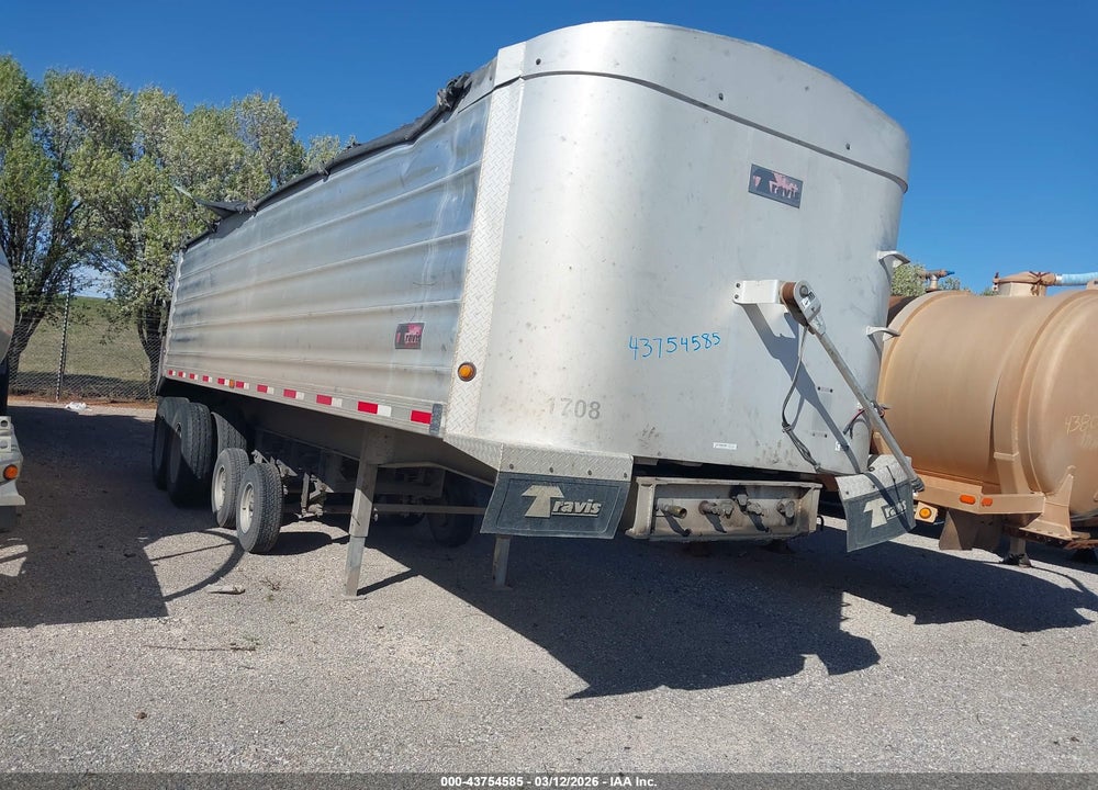 2014 TRAVIS BODY & TRAILER END DUMP TRAILER VIN: 48X2E2843E1008639