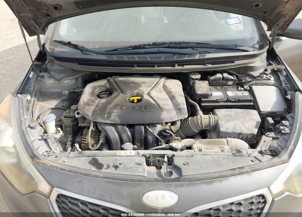 2014 KIA FORTE EX VIN: KNAFX4A85E5053883