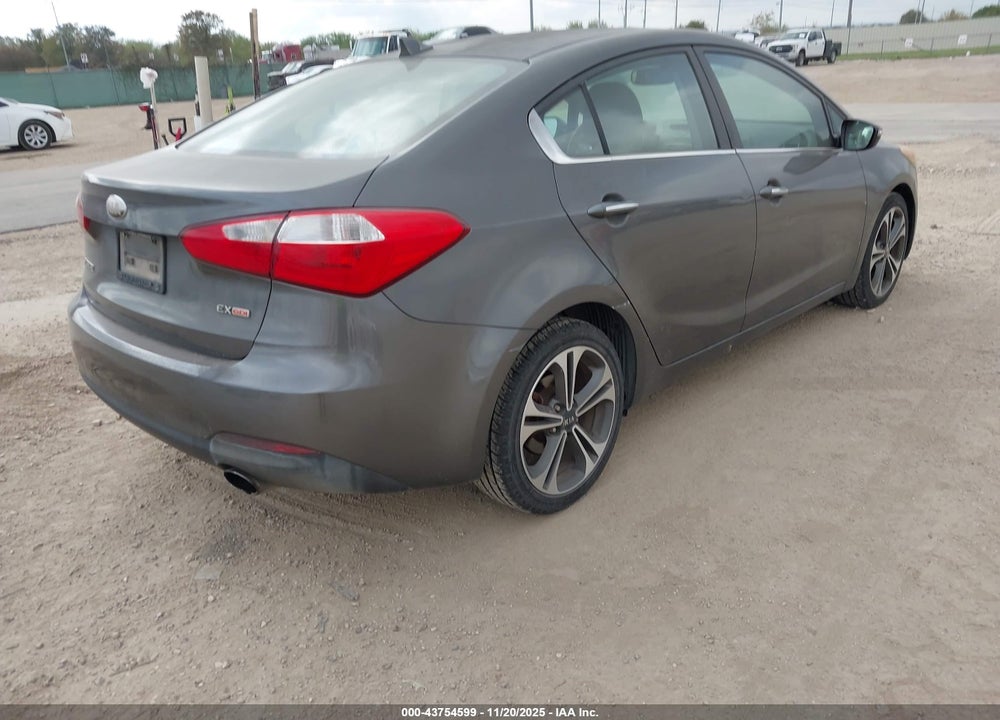 2014 KIA FORTE EX VIN: KNAFX4A85E5053883