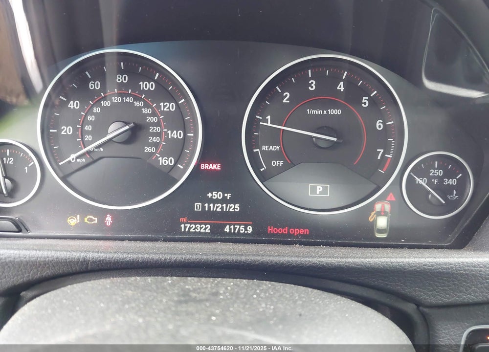 2016 BMW 328I XDRIVE VIN: WBA8E3G59GNU03508