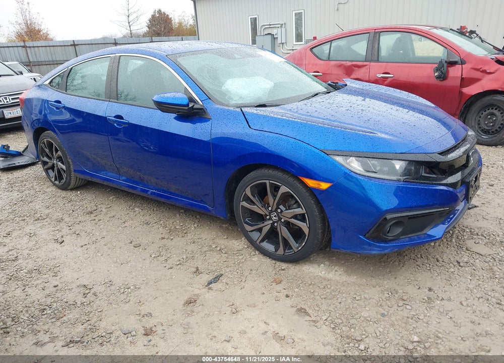 2021 HONDA CIVIC SEDAN SPORT VIN: 2HGFC2F83MH517774
