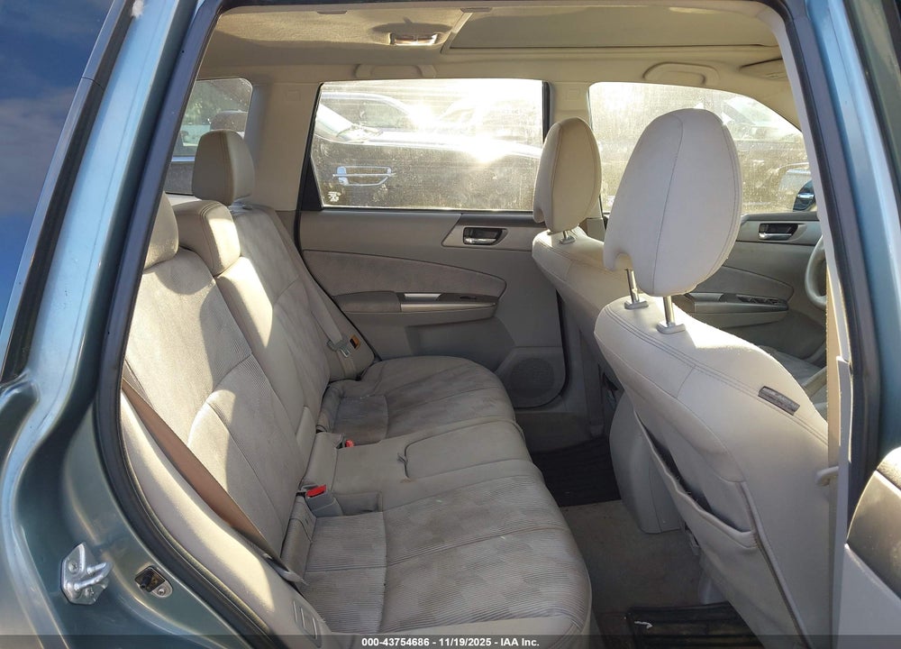 2009 SUBARU FORESTER 2.5X VIN: JF2SH63639H783271