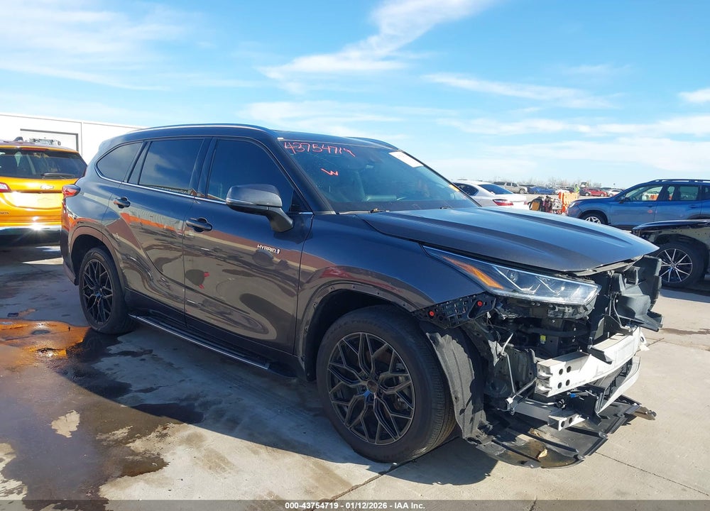 2021 TOYOTA HIGHLANDER HYBRID LIMITED VIN: 5TDYARAH3MS504943