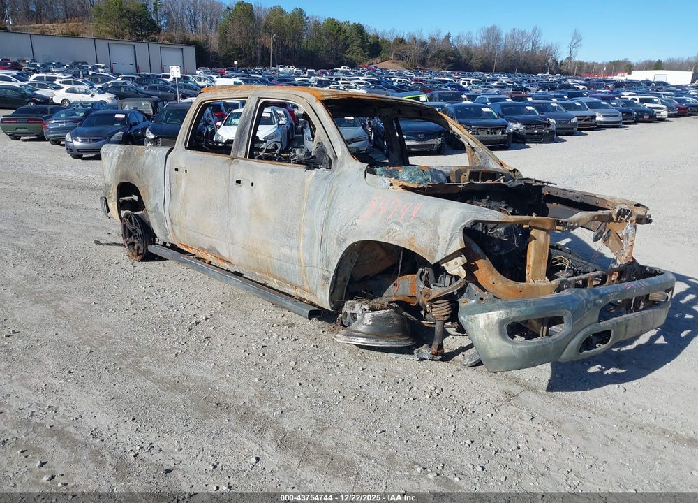 2022 RAM 1500 BIG HORN  4X2 5'7 BOX VIN: 1C6RREFM2NN408506