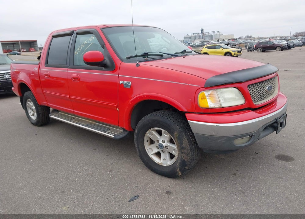 2002 FORD F-150 LARIAT/XLT VIN: 1FTRW08L82KC40280