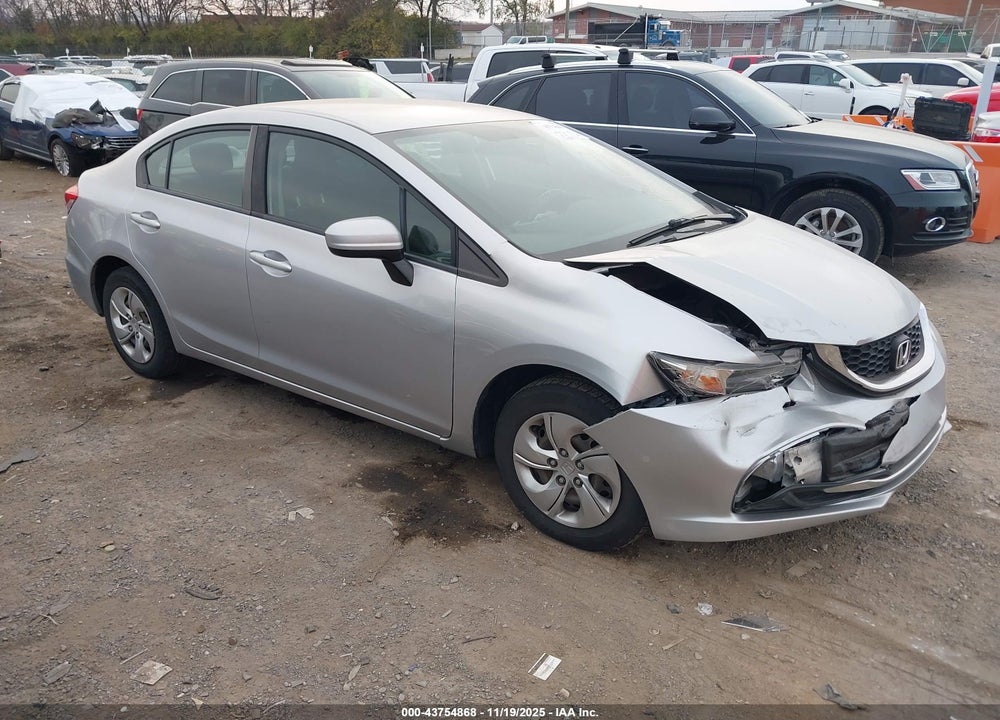 2015 HONDA CIVIC LX VIN: 19XFB2F53FE243143