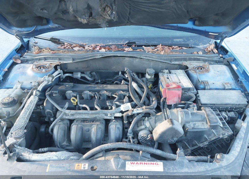 2011 FORD FUSION SE VIN: 3FAHP0HA7BR289270